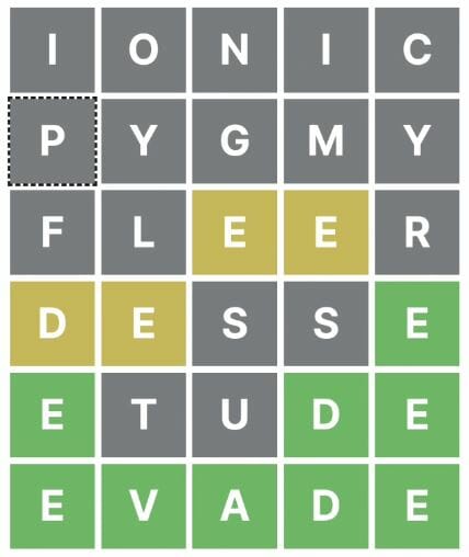 Daily Crosswordle 101 Answer - 30th April 2022