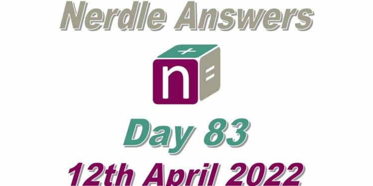 Daily Nerdle 83 - April 12, 2022