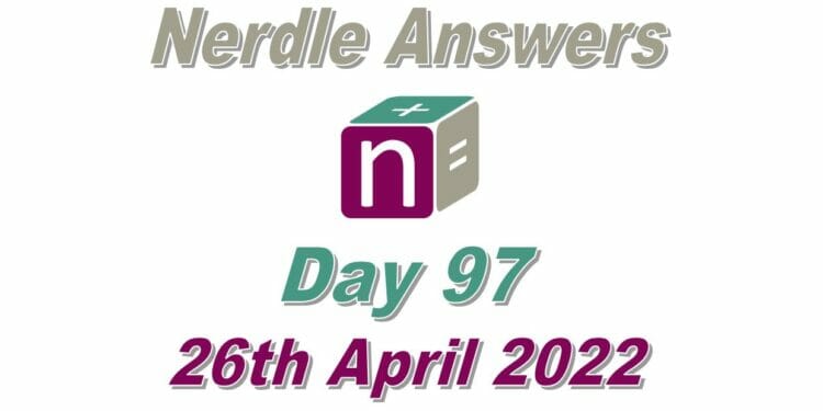 Daily Nerdle 97 - April 26th, 2022