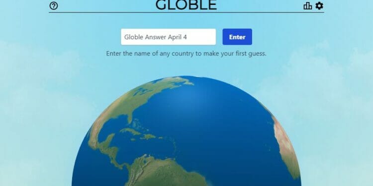 Globle Answer April 4 Mystery Country Hints