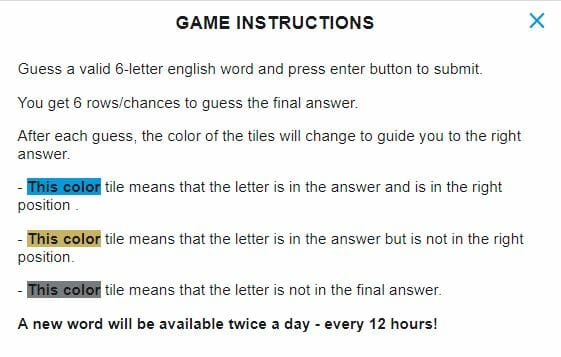 Word Hurdle - How To Play