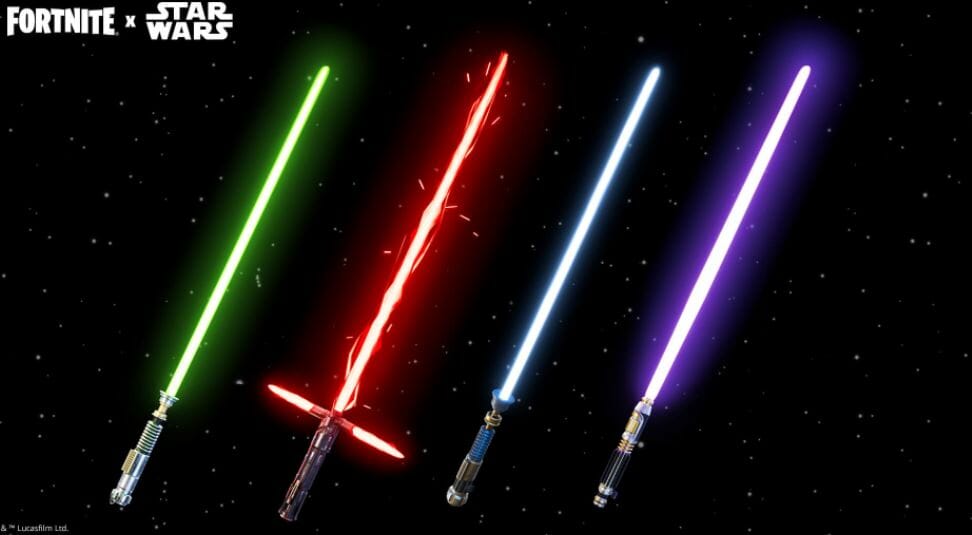 Fortnite Lightsabers Locations 2022, Pictures Of Lightsabers In Fortnite