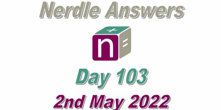 Daily Nerdle 103 - May 2nd, 2022