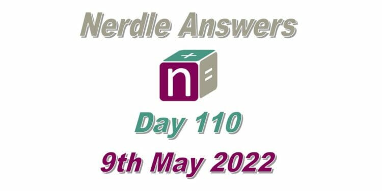 Daily Nerdle 110 - May 9th, 2022