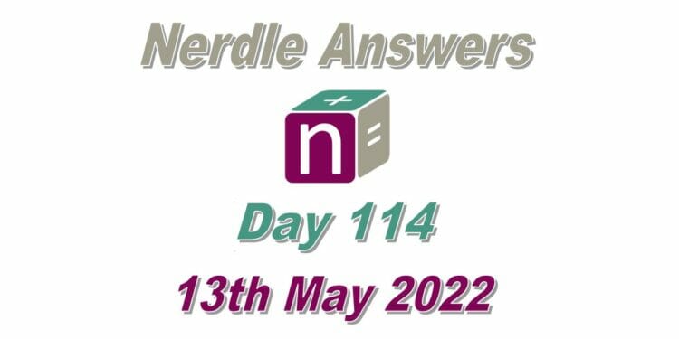 Daily Nerdle 114 - May 13th, 2022