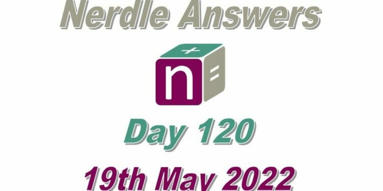 Daily Nerdle 120 - May 19th, 2022