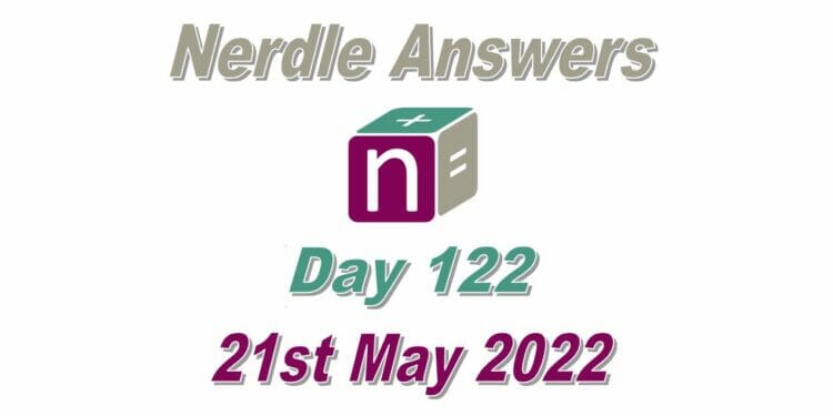 Daily Nerdle 122 - May 21st, 2022