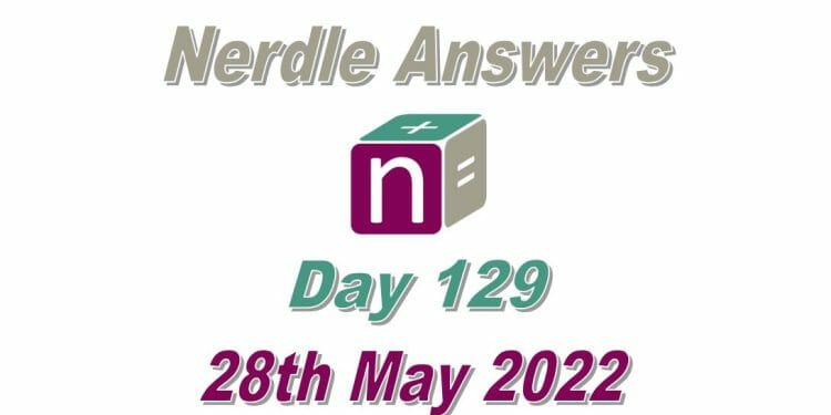 Daily Nerdle 129 - May 28th, 2022