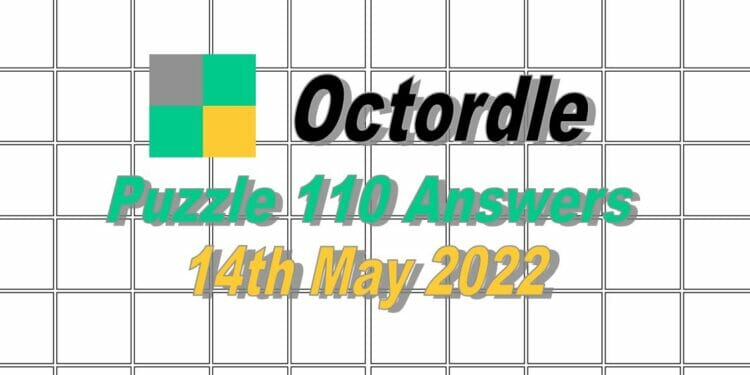 Daily Octordle 110 - May 14th 2022