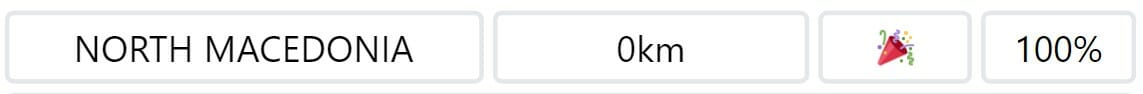 Daily Worldle Country 104 Answer - May 5th 2022