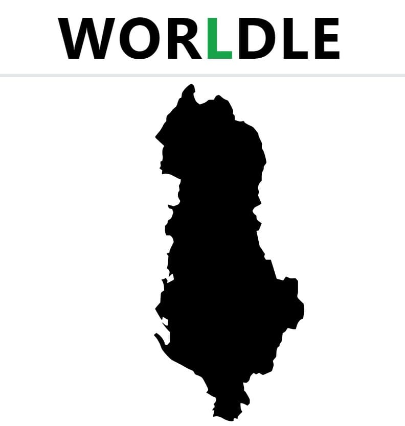 Daily Worldle Country 110 - May 11th 2022