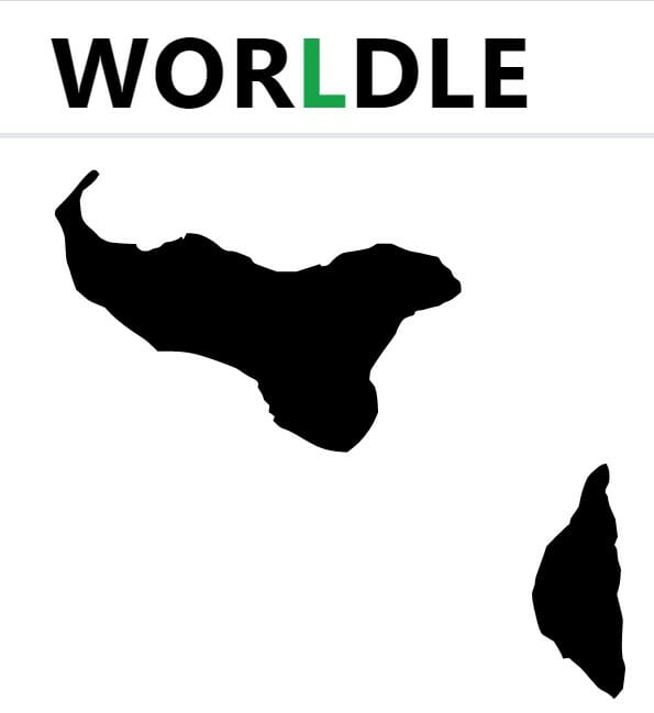 Daily Worldle Country 123 - May 24th 2022
