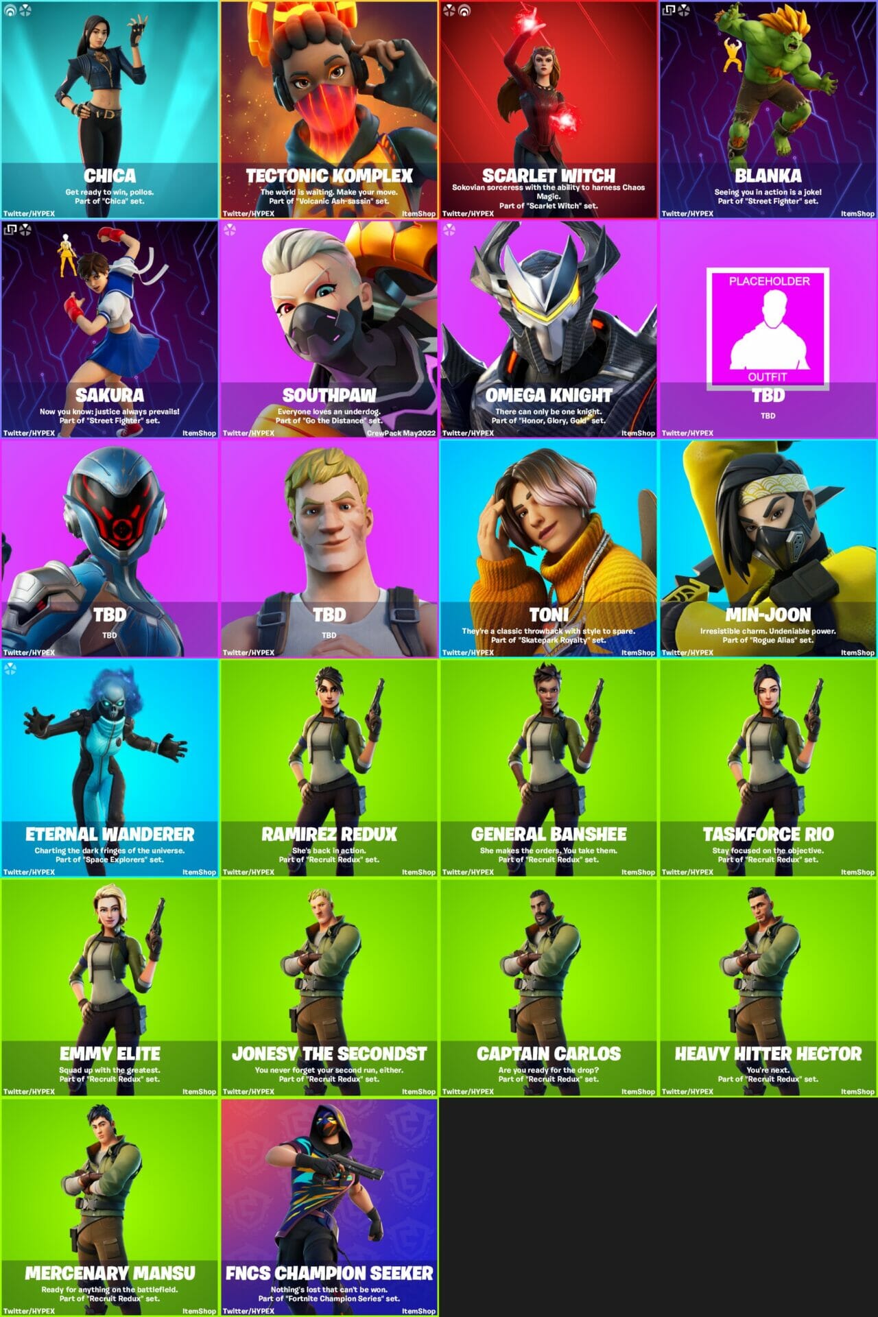 FORTNITE - NOVAS SKINS e ITENS VAZADOS DA TEMPORADA 5! Patch v5.40