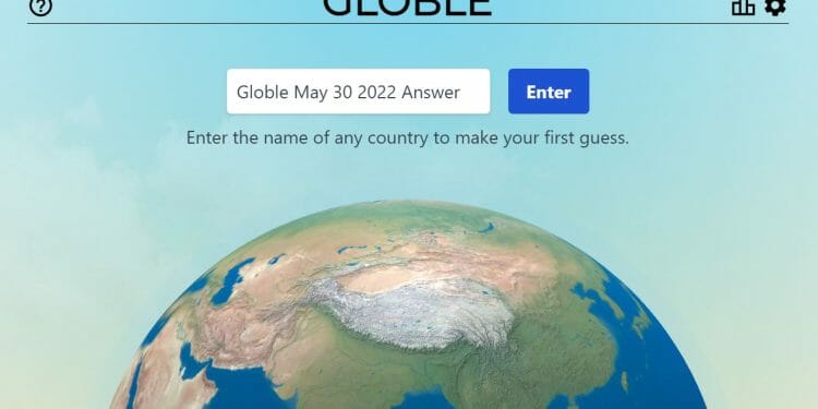 Globle May 30 2022 Answer