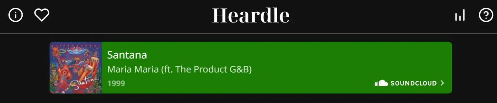 Heardle 75 Answer - May 11th 2022