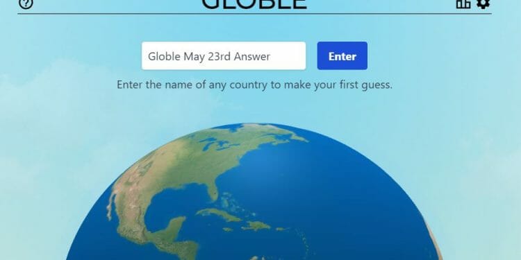 May 23 Globle World Game Answer Today Hint