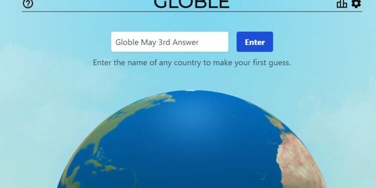 May 3 Globle World Game Answer Today Hint