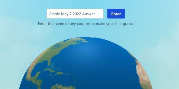 May 7 Globle World Game Answer Today Hint