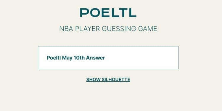 Poeltl May 10 Answer Today NBA Player Hints 75