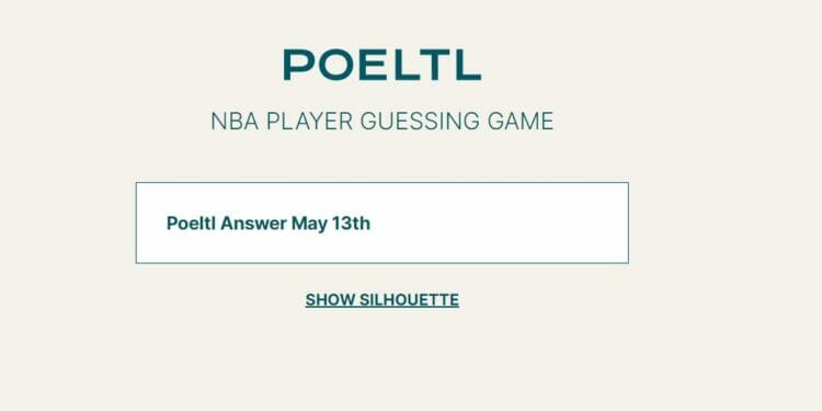 Poeltl May 13 Answer Today NBA Player Hints 78