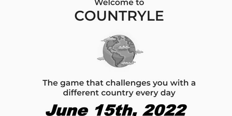 Countryle Answer - June 15th 2022