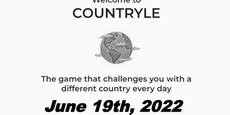 Countryle Answer - June 19th 2022