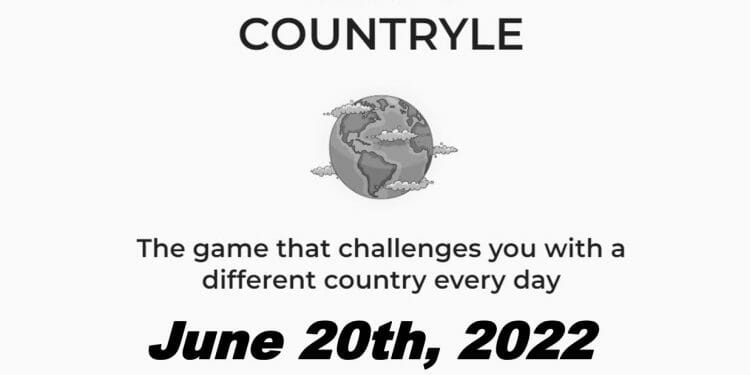 Countryle Answer - June 20th 2022