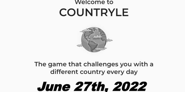 Countryle Answer - June 27th 2022