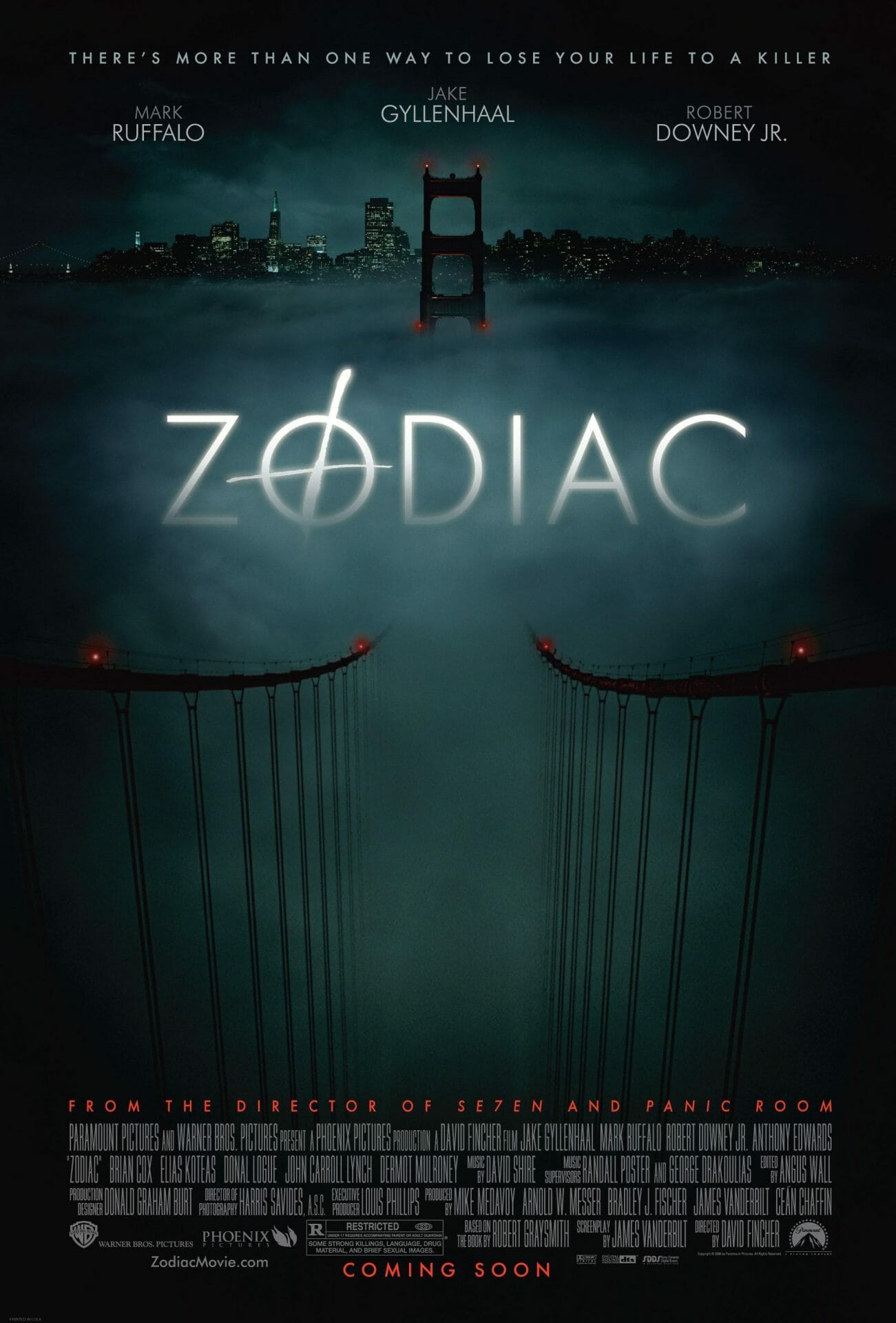 Daily Framed 96 Movie Answer - Zodiac