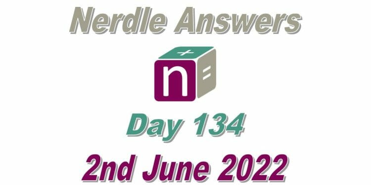 Daily Nerdle 134 - June 2nd, 2022