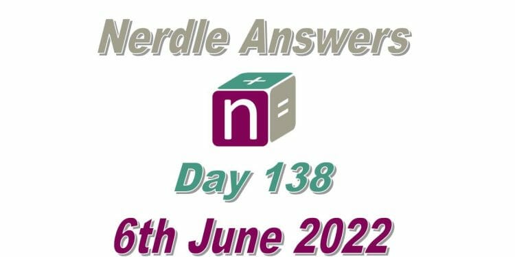 Daily Nerdle 138 - June 6th, 2022