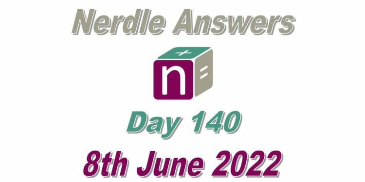 Daily Nerdle 140 - June 8th, 2022
