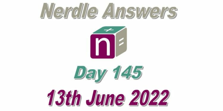 Daily Nerdle 145 - June 13th, 2022