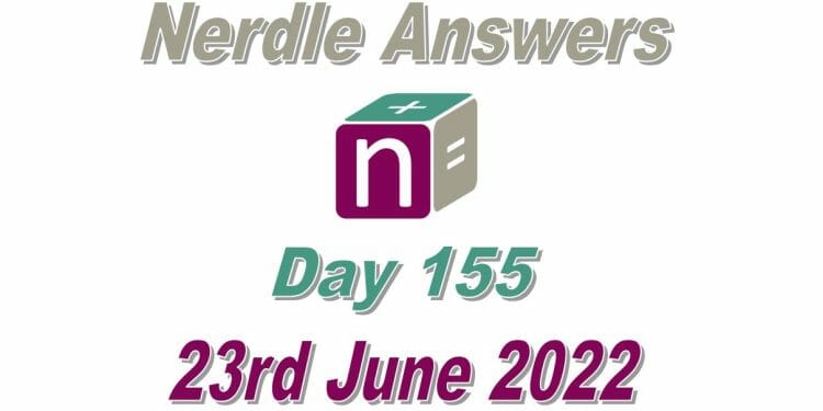 Daily Nerdle 155 - June 23rd, 2022
