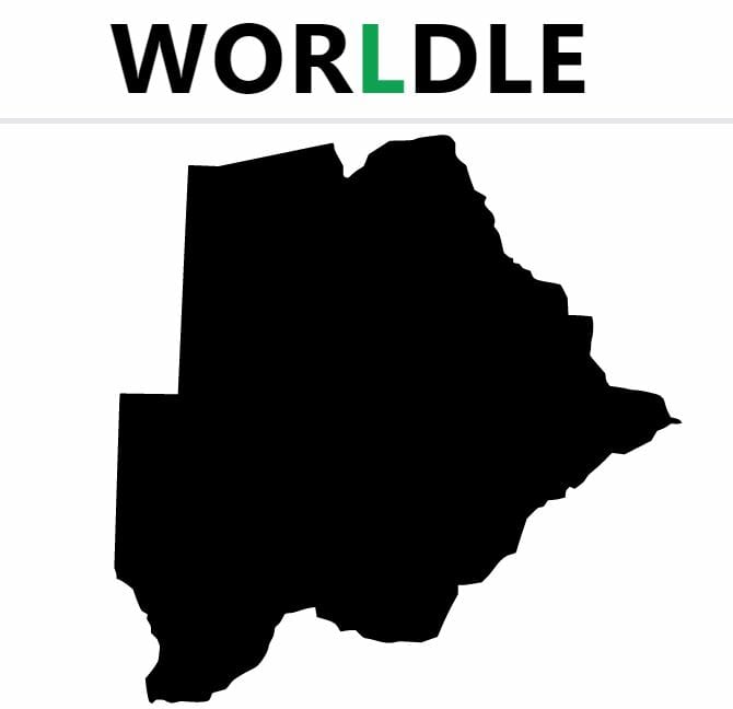 Daily Worldle Country 145 - June 15th 2022