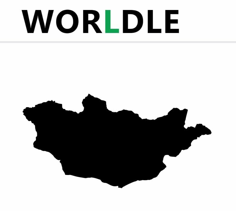 Daily Worldle Country 151 - June 21st 2022