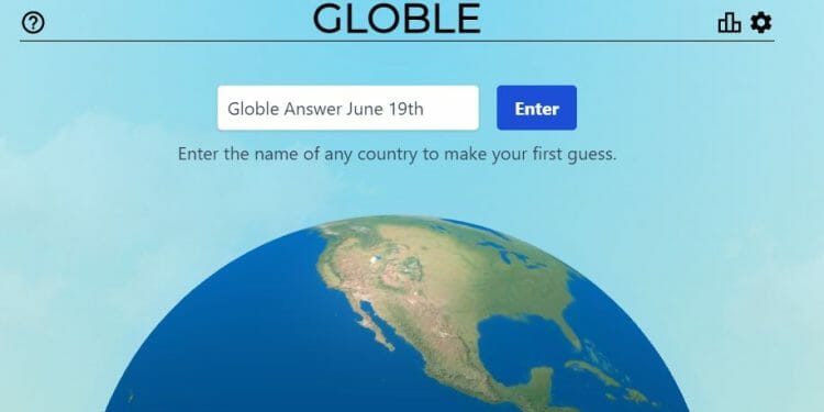 June 19th Globle World Game Answer Today Hint