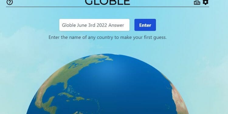 June 3rd Globle World Game Answer Today Hint