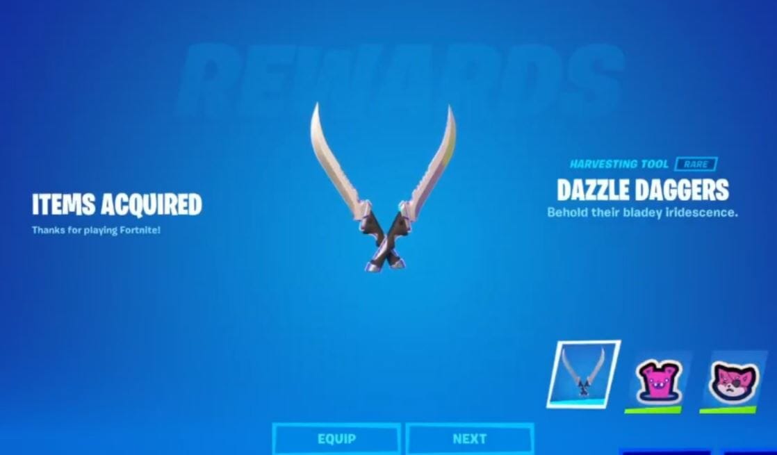 How to get Xbox Cloud Gaming Fortnite Free Dazzle Daggers Pickaxe - Fortnite  Insider