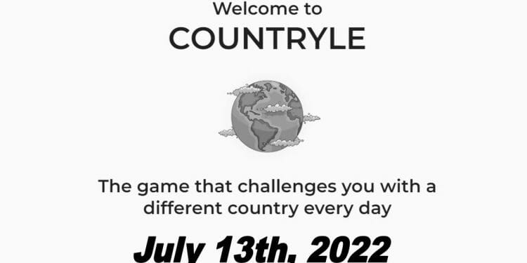 Countryle Answer - July 13th 2022