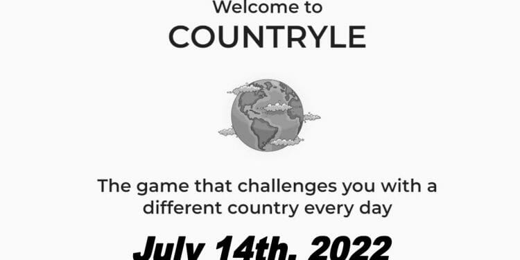 Countryle Answer - July 14th 2022