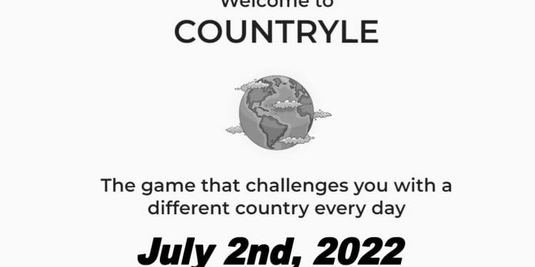 Countryle Answer - July 2nd 2022
