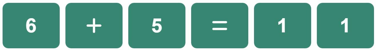 Daily Mini Bi-Nerdle Answer 2 - 31st July 2022