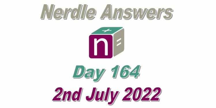 Daily Nerdle 164 - July 2nd, 2022