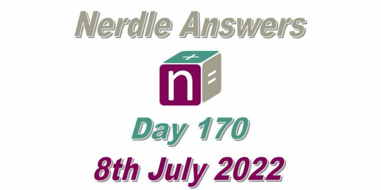 Daily Nerdle 170 - July 8th, 2022