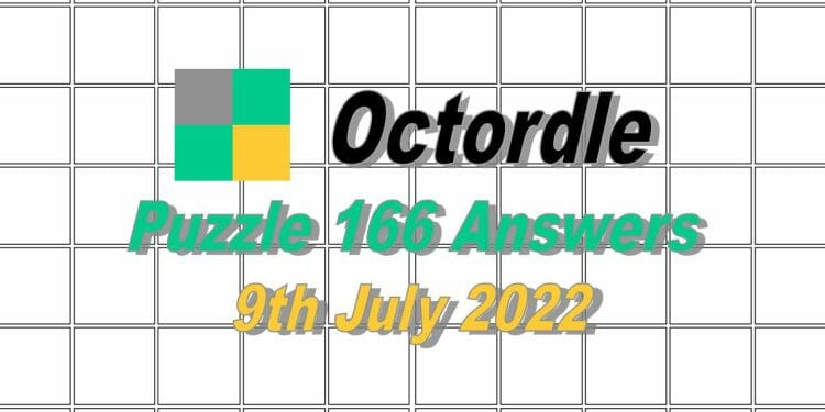 Daily Octordle 166 - 9th July 2022