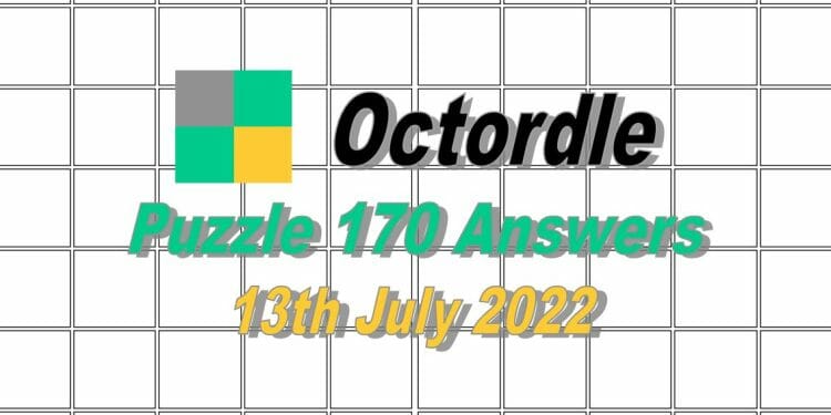 Daily Octordle 170 - 13th July 2022