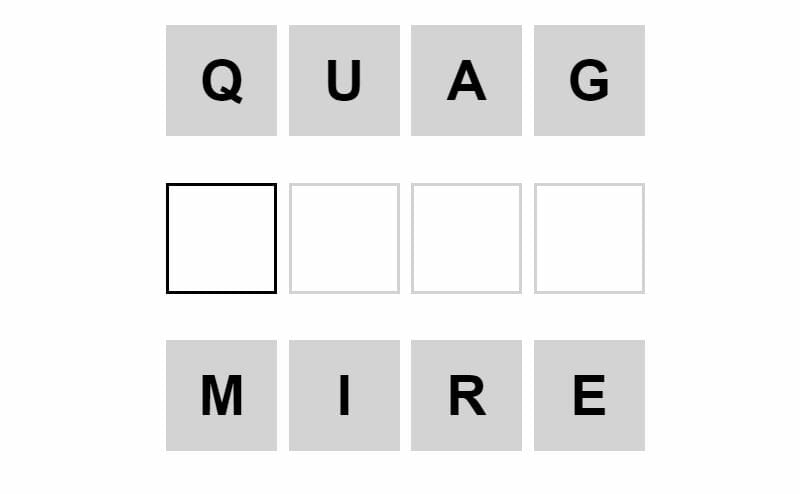 Daily Weaver Puzzle - 10th July 2022