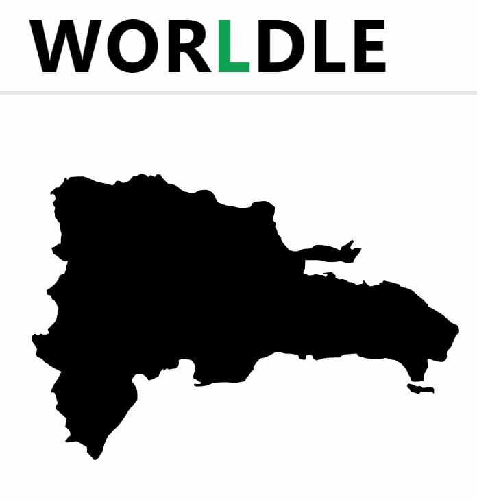 Daily Worldle Country 176 - July 16th 2022