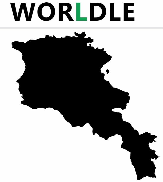Daily Worldle Country 177 - July 17th 2022